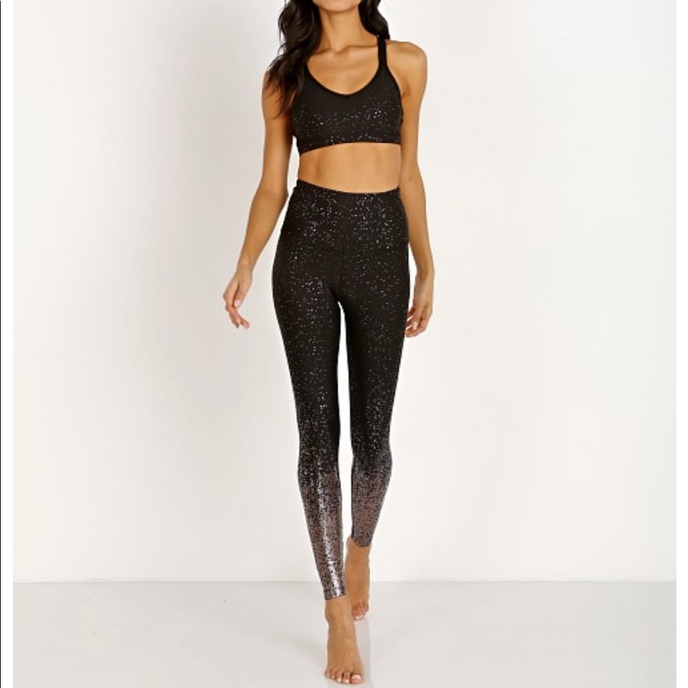 NWOT Beyond Yoga Alloy Ombré High Waisted Leggings